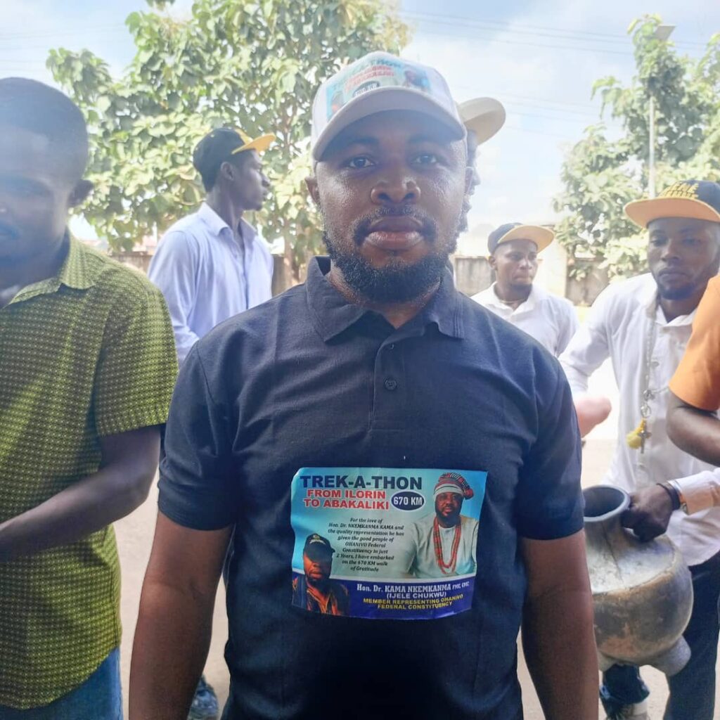 How I beat insecurity, trekked 670km from Ilorin to Abakaliki Emmanuel Obasi Okike