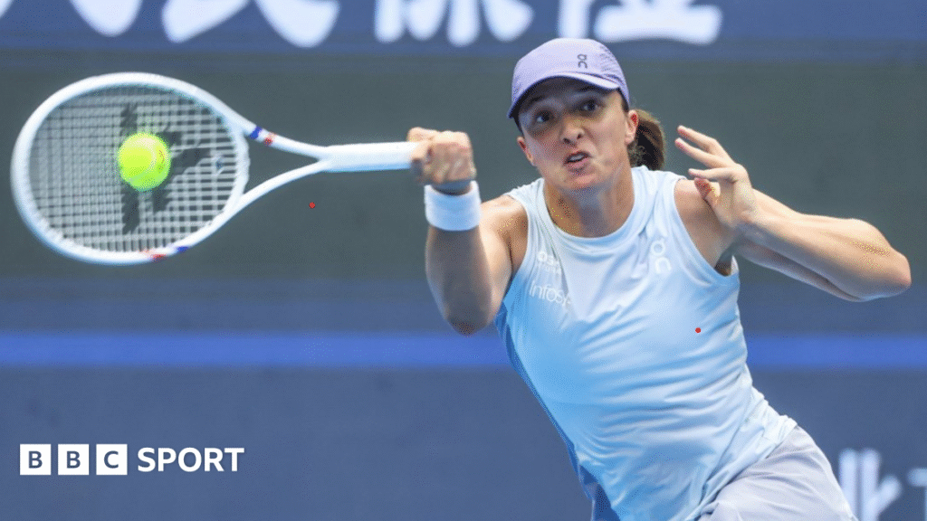 Iga Swiatek says the tennis season is too long and too intense