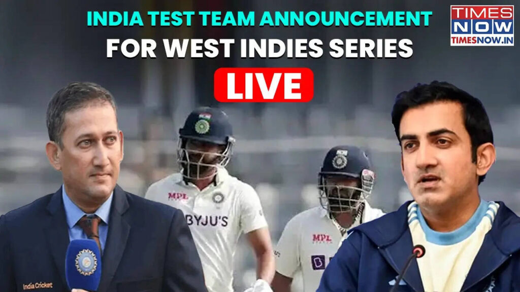 India Test Team for West Indies Series 2025: Full Squad, Selections And Live Updates