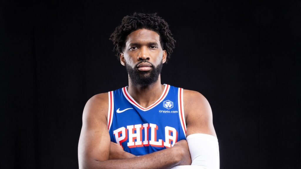 Joel Embiid said there is no timetable for his return to court but wants to play 'consistently'