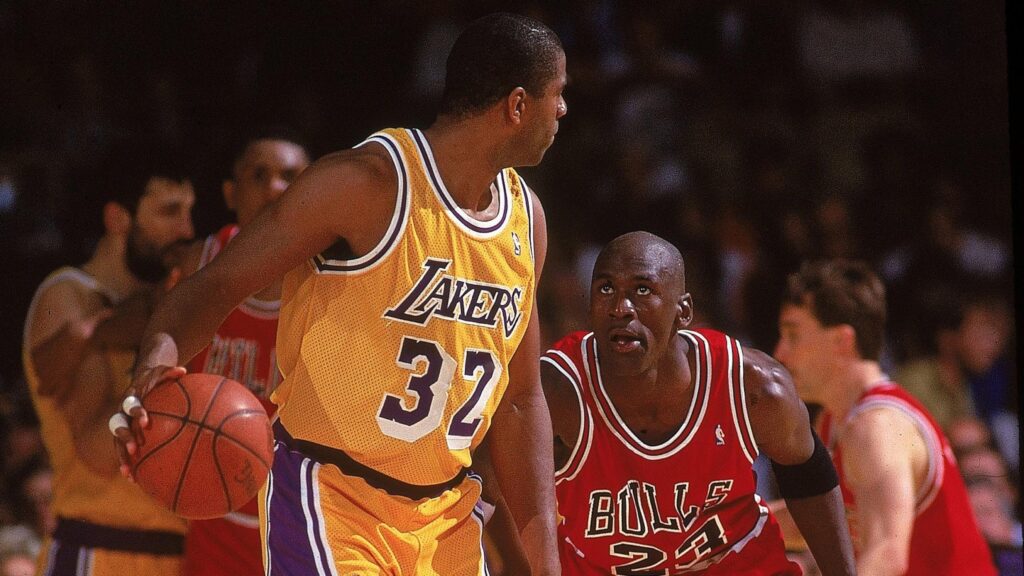 Lakers Icon Magic Johnson Names Michael Jordan NBA GOAT over LeBron James in New Video
