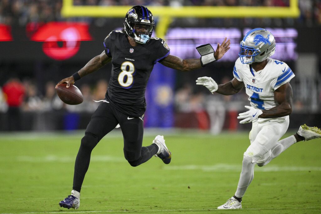 Lamar Jackson, Derrick Henry Criticized by NFL Fans in Ravens' Loss to Goff, Lions