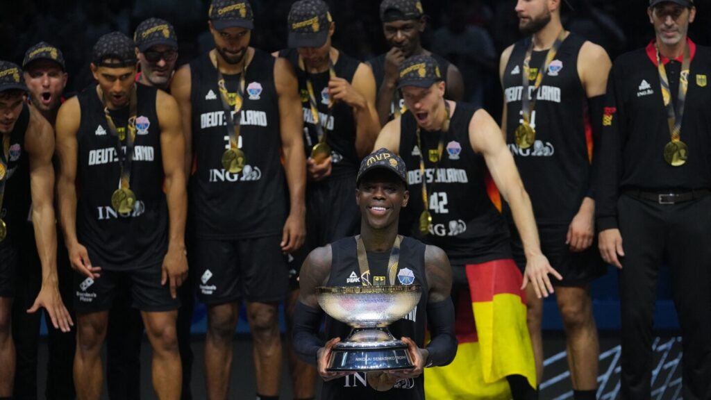 MVP Dennis Schroder takes over late, lifts Germany past Turkiye to EuroBasket title