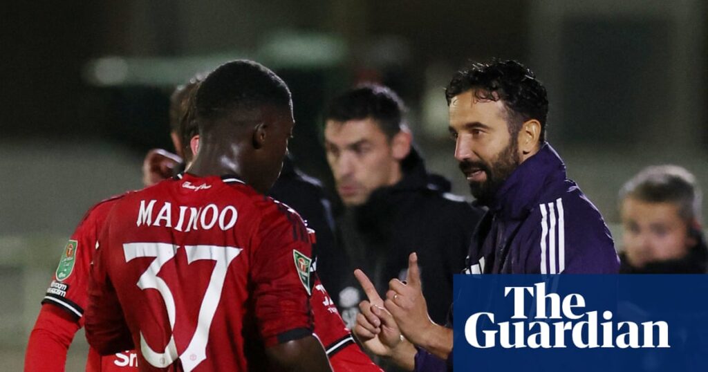Mainoo uncomfortable having to fight for Manchester United spot, says Amorim | Manchester United