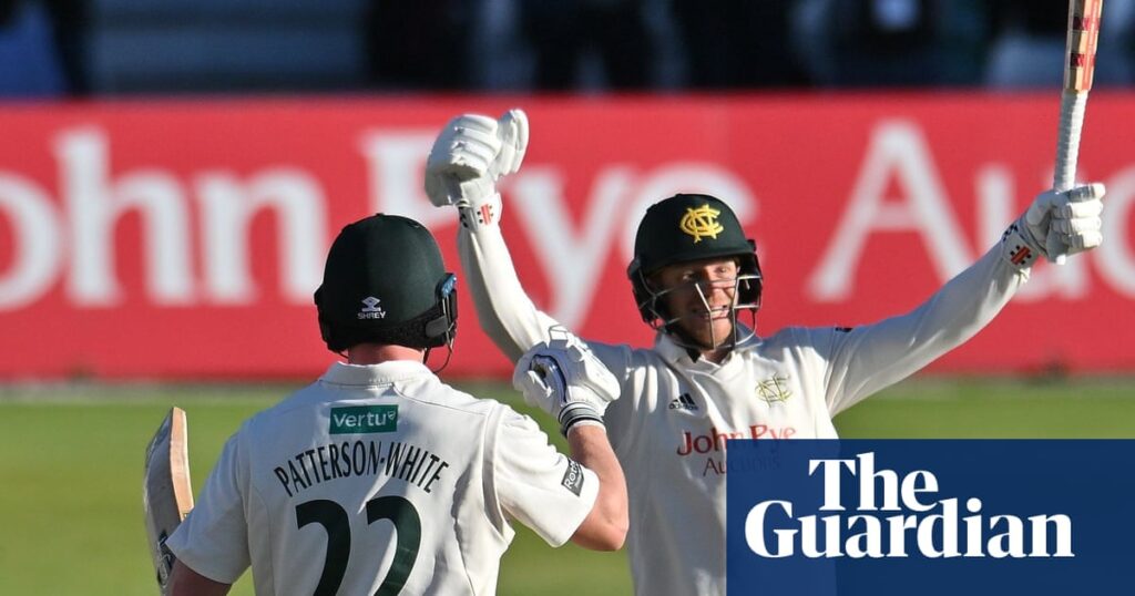 Nottinghamshire’s unfancied men lead them to County Championship title | Nottinghamshire