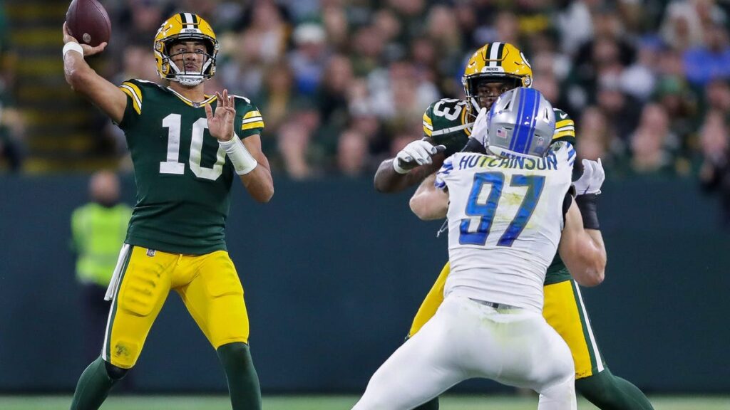 Packers vs. Lions TV broadcast map for Week 1