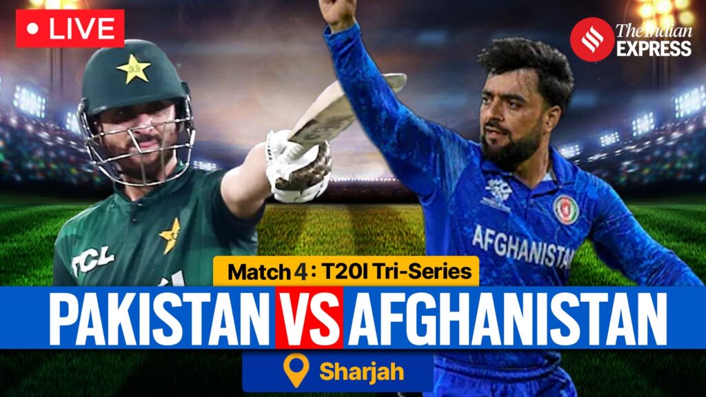 Pakistan vs Afghanistan LIVE Cricket Score