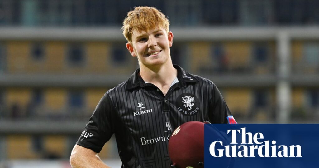 Rew who? Somerset schoolboy is one of England’s best batting prospects | Cricket