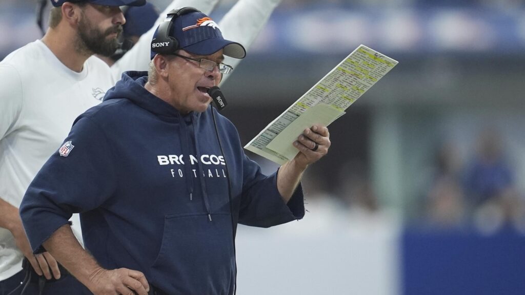 Sean Payton Takes Blame for Penalty That Led to Broncos' Loss to Colts, 'That's on Me'