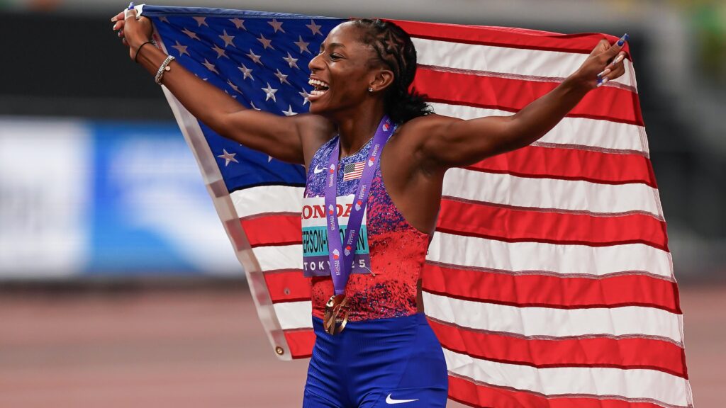 Sha'Carri Richardson's 100m Record Broken by Melissa Jefferson-Wooden at 2025 Worlds