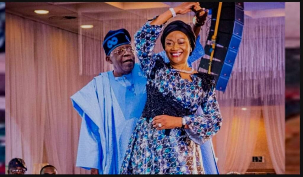President Bola Tiniubu and First Lady Oluremi Tinubu