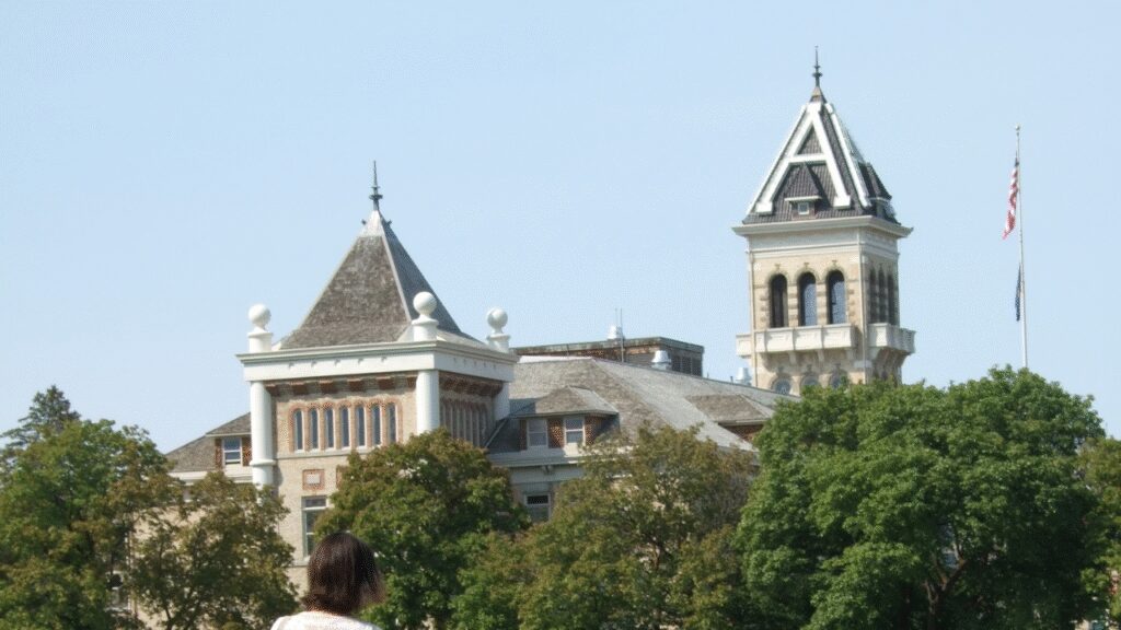 USU Evacuated: Old Main Building Cleared Amid Possible Bomb Threat Before Turning Point USA Event | VIDEO | US News