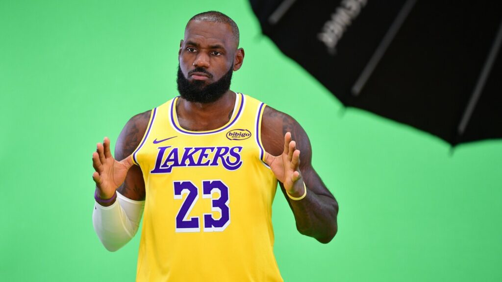 Will LeBron James be back at Lakers media day a year from now? 'Maybe'