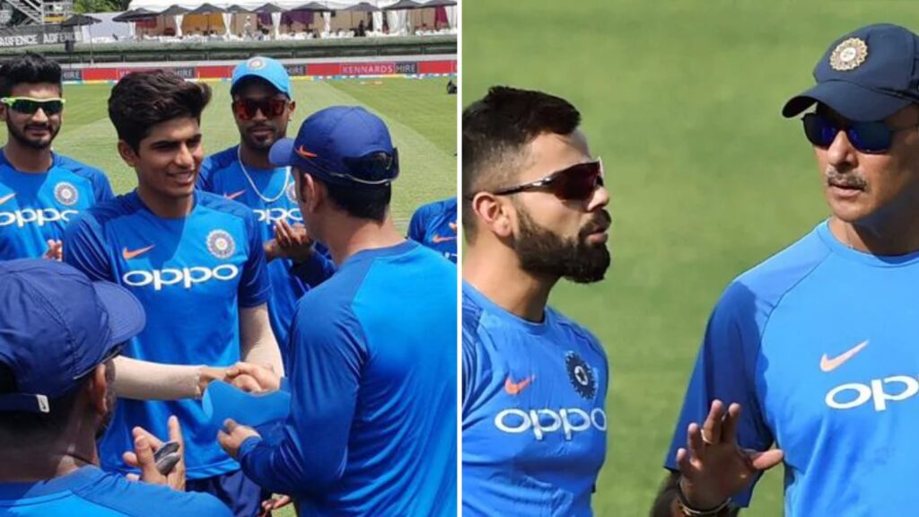 Sanjay Bangar revealed Shubman Gill's first India net session stunned Virat Kohli and Ravi Shastri. (BCCI/PTI)