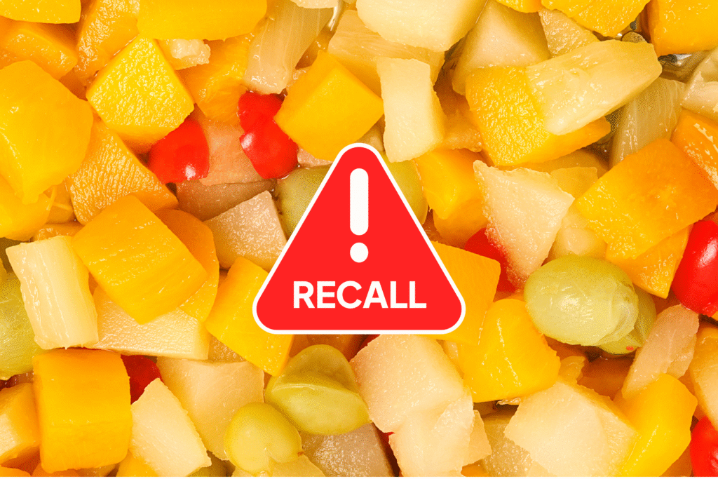 62,000+ Cans of Fruit Cocktail and Sliced Pears Recalled for Possible Lead Contamination