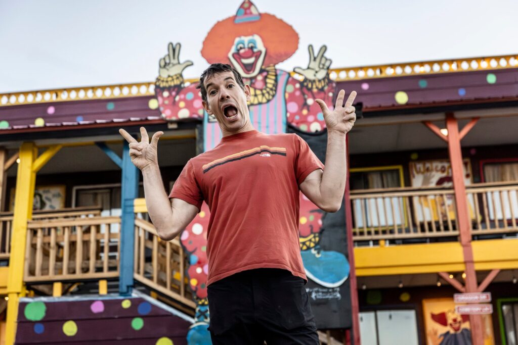 Alex Honnold new travel show in Nevada