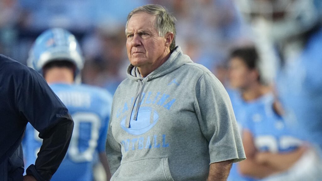 Bill Belichick's CB Coach at UNC Reportedly Suspended for Alleged NCAA Rule Violation