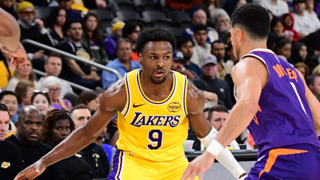 Bronny James Scores 8 Points, Lakers Disappoint NBA Fans in Preseason Loss to Suns