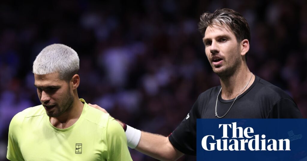 Cameron Norrie hails ‘biggest win’ after roaring back to beat Carlos Alcaraz in Paris | Tennis Cameron Norrie hails ‘biggest win’ after roaring back to beat Carlos Alcaraz in Paris | Tennis