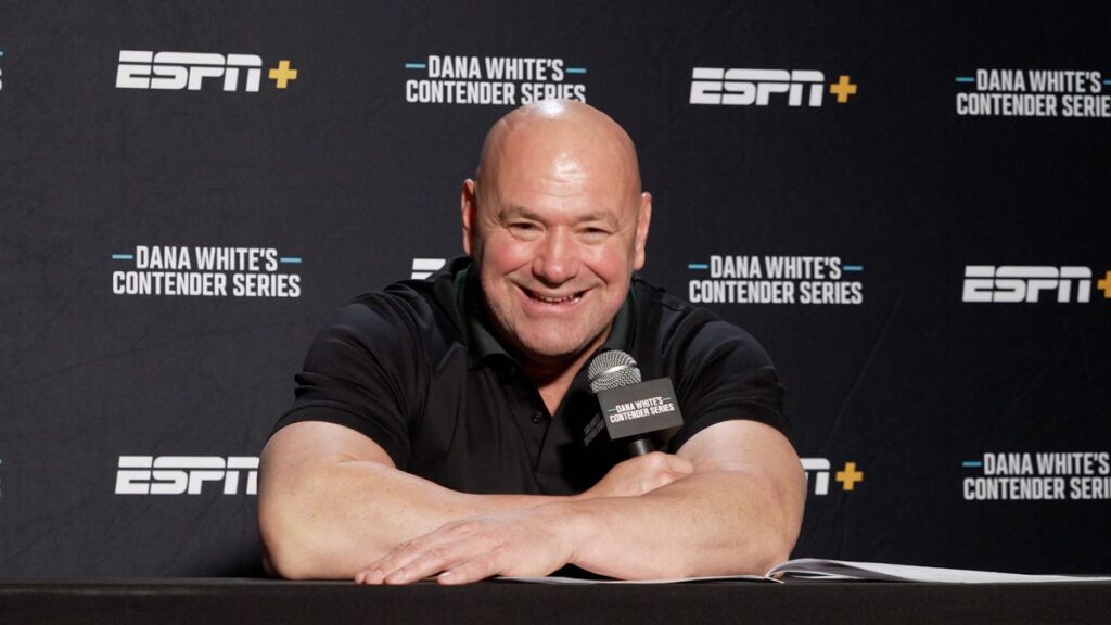 Dana White praises ESPN on way out the door