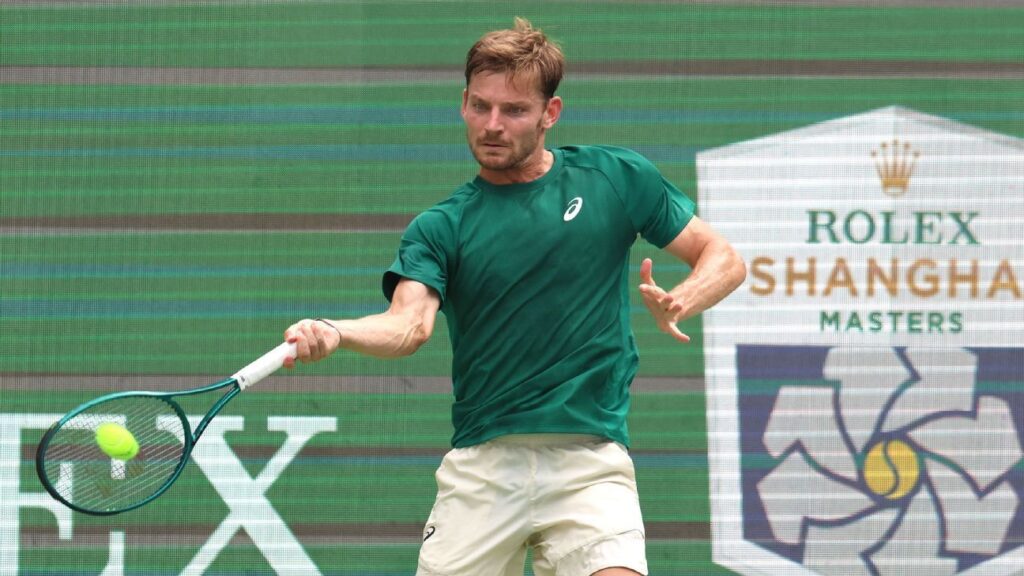 David Goffin overcomes 1st-set loss, advances in Shanghai