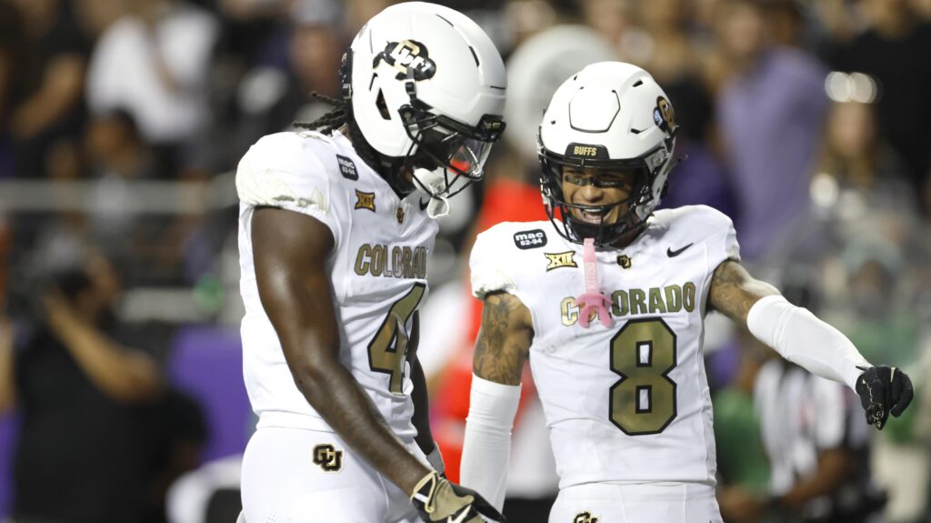 Deion Sanders' Colorado, Sonny Dykes' TCU Players Exchange Words on Video Before Game