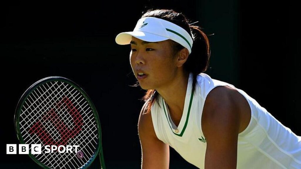 Mimi Xu at Wimbledon