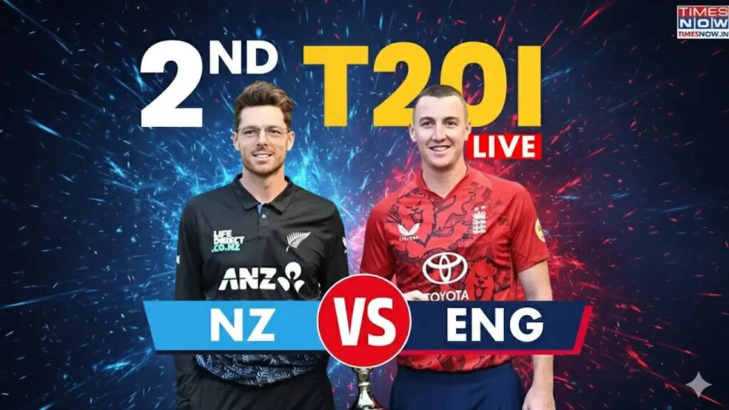 ENG 0/0 (0.0) vs NZ | England vs New Zealand Live Score 2nd T20I 2025 Watch ENG vs NZ Live | ENG Banaam NZ ke Aaj ke Match ka Live Score Match Scorecard Ball By Ball Commentary Updates