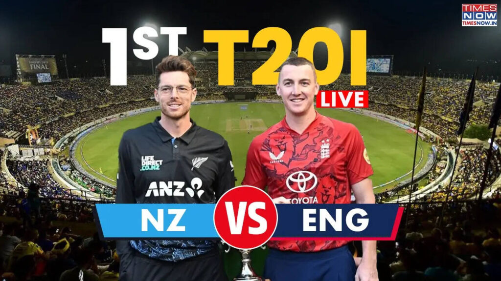 ENG 153/6 (20.0) vs NZ | New Zealand Vs England Live Score 1st T20I 2025 Watch NZ vs ENG LIVE | NZ Banaam ENG Ke Aaj Ke Match Ka Live Scorecard Ball By Ball Commentary Updates