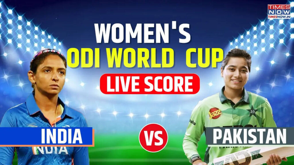 IND 103/2 (24)Vs PAK | India vs Pakistan Live Score Women's World Cup 2025 Watch IND vs PAK Live Cricket score | IND Mahila Banaam PAK Mahila ke Aaj ke match ka Live Score Match Scorecard Ball By Ball Commentary Updates
