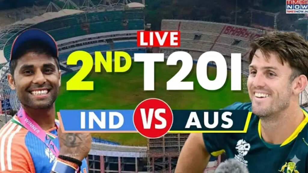 India vs Australia Live Score 2nd T20 Watch IND vs AUS | IND Banaam AUS ke Aaj ke match ka Full Scorecard Ball By Ball Commentary Updates India vs Australia Live Score 2nd T20 Watch IND vs AUS | IND Banaam AUS ke Aaj ke match ka Full Scorecard Ball By Ball Commentary Updates