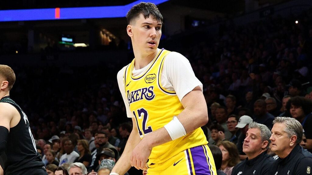 Jake LaRavia: The Lakers’ answer to Anthony Edwards’ ‘Who is No. 12?’ Jake LaRavia: The Lakers' answer to Anthony Edwards' 'Who is No. 12?'