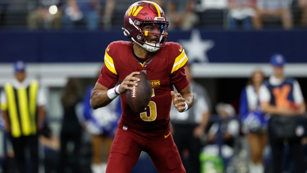 Jayden Daniels Out for Commanders vs. Mahomes, Chiefs with Injury, Mariota to Be QB1
