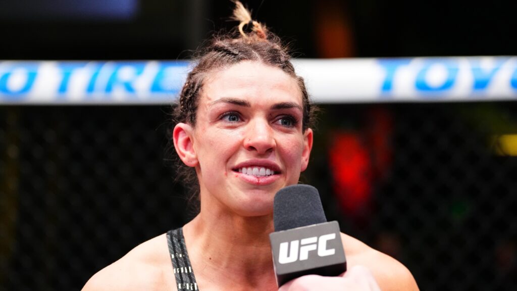 Mackenzie Dern Beats Virna Jandiroba to Win Strawweight Title at UFC 321 Mackenzie Dern Beats Virna Jandiroba to Win Strawweight Title at UFC 321