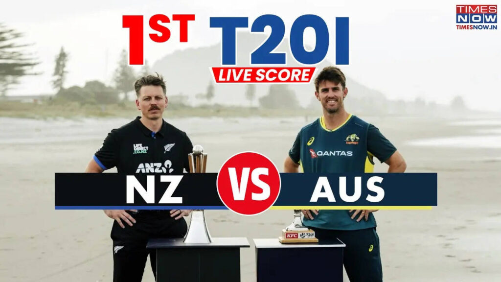 NZ 6/1 (1.2) vs AUS | New Zealand vs Australia Live Score 1st T20I 2025 Watch NZ vs AUS | New Zealand Banaam Australia ke Aaj ke match ka Live Score Match Scorecard Ball By Ball Commentary Updates