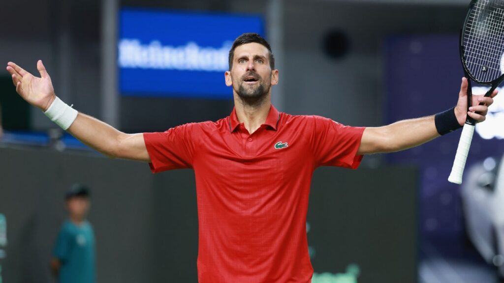 Novak Djokovic sets up Shanghai Masters semifinal vs. Valentin Vacherot