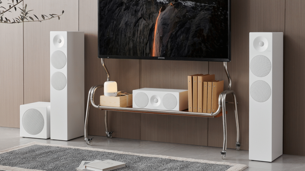 Tangent's distinctive Spectrum speakers are great Danes with Scandi style