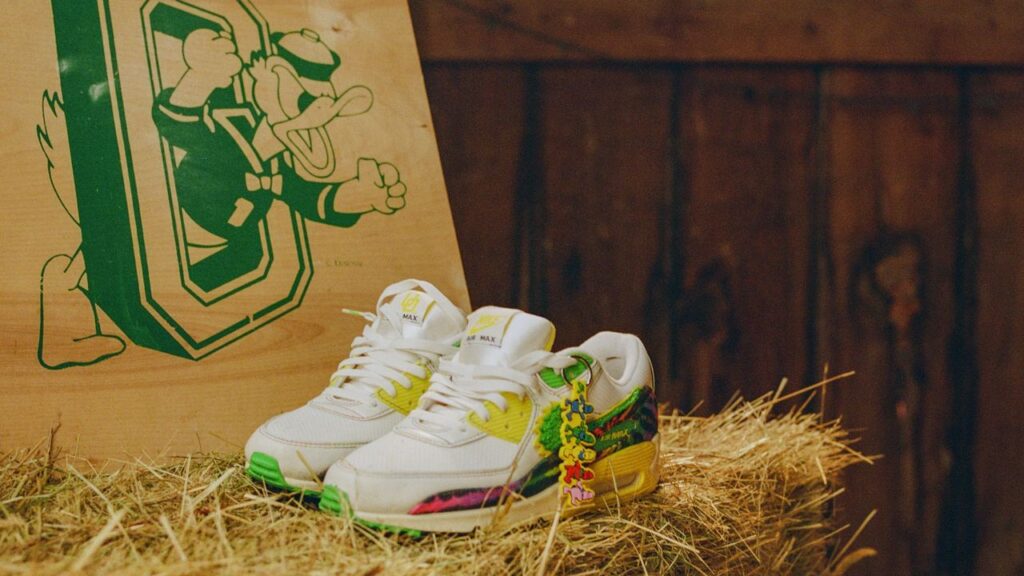The Grateful Dead and Oregon Ducks Jammed on a Psychedelic Nike Air Max 90