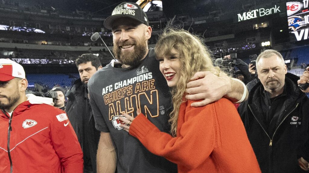Travis Kelce Says Taylor Swift 'Put the World on Tilt' with 'The Life of a Showgirl'