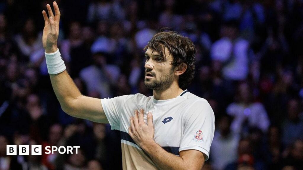 Valentin Vacherot beats cousin Arthur Rinderknech again after Shanghai triumph Vacherot