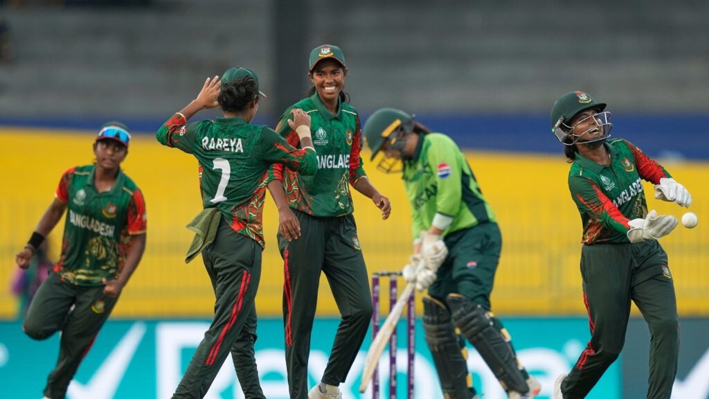 If Pakistan thought the two Akters had done all the damage, they were to be dismantled by a third and arguably, the most impressive of them all. (AP Photo)
