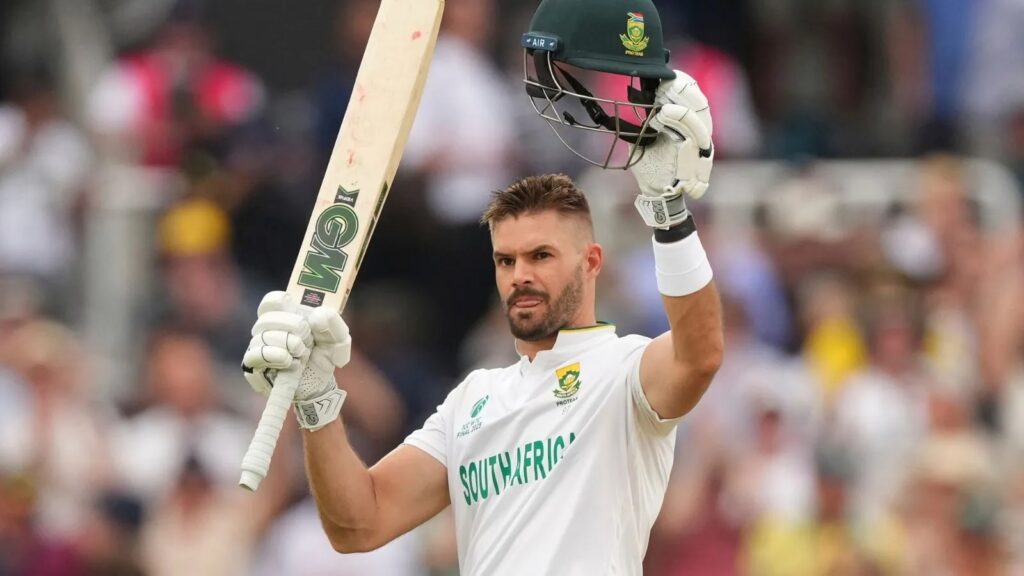 Aiden Markram hasn't played Test cricket since his player-of-the-match performance in the WTC final. (AP Photo)
