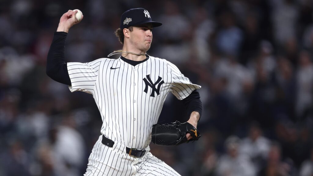 Yankees' Cam Schlittler Changes Profile Picture to Bruins Logo After MLB Playoff Exit