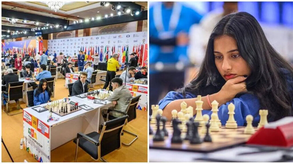 Chess World Cup 2025 Live Updates: Divya Deshmukh Battles in Do-or-Die Match, Follow Latest Results of Round 1 Game 2 Chess World Cup 2025 Live Updates: Divya Deshmukh Battles in Do-or-Die Match, Follow Latest Results of Round 1 Game 2