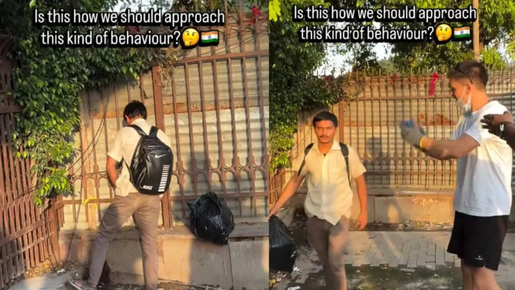 ‘Clap For Him’: Man Urinates Outside Delhi Metro Station, Gets Publicly Shamed By Volunteers | VIDEO | Viral 'Clap For Him': Man Urinates Outside Delhi Metro Station, Gets Publicly Shamed By Volunteers | VIDEO | Viral