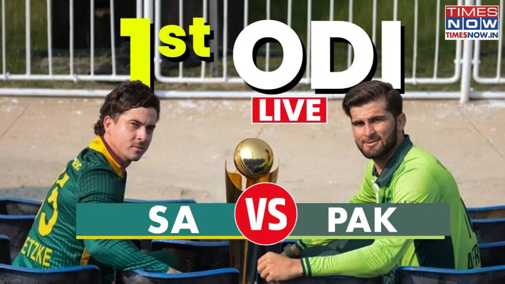 Pakistan vs South Africa live score 1st ODI PAK vs SA match Pakistan national cricket team vs South Africa cricket team scorecard commentary Pakistan vs South Africa live score 1st ODI PAK vs SA match Pakistan national cricket team vs South Africa cricket team scorecard commentary