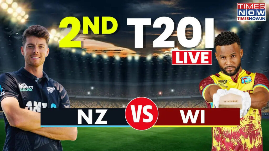 WI 22/1 (4.0) vs NZ | New Zealand Vs West Indies Live Score 2nd T20I 2025 Watch NZ vs WI Live score | New Zealand Banaam West Indies ke Aaj ke match ka Live Score Match Scorecard Ball By Ball Commentary Updates WI 22/1 (4.0) vs NZ | New Zealand Vs West Indies Live Score 2nd T20I 2025 Watch NZ vs WI Live score | New Zealand Banaam West Indies ke Aaj ke match ka Live Score Match Scorecard Ball By Ball Commentary Updates