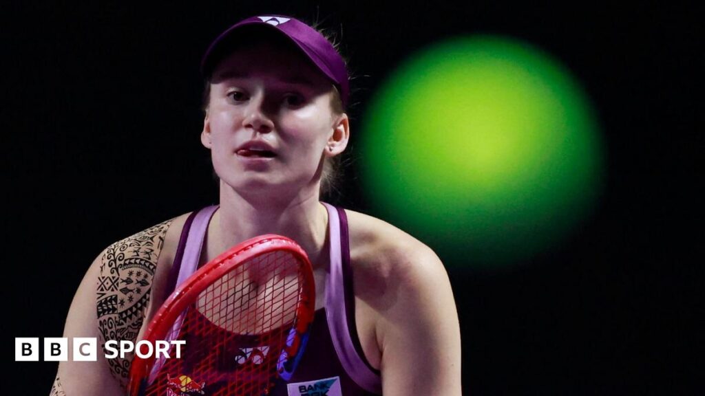 WTA Finals: Elena Rybakina completes group clean sweep with win over Ekaterina Alexandrova Josh Allen of the Buffalo Bills pictured against the Kansas City Chiefs